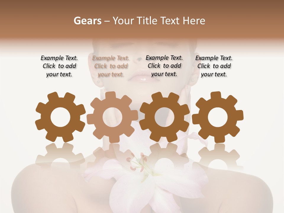 Skin Cosmetics Relaxation PowerPoint Template