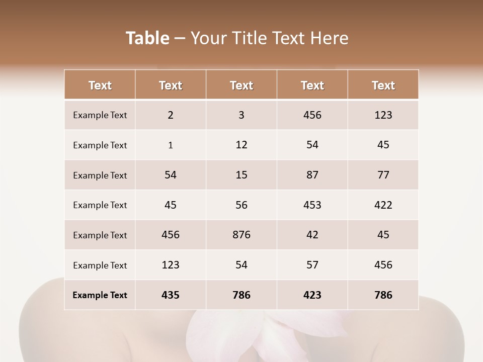 Skin Cosmetics Relaxation PowerPoint Template