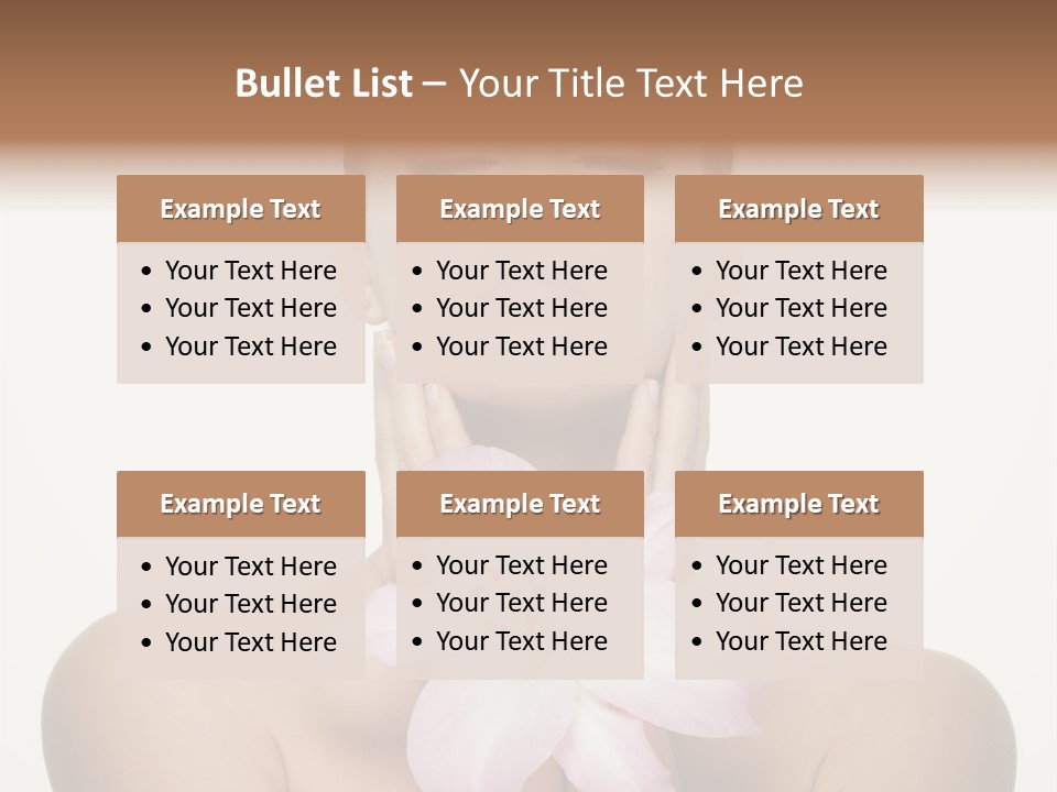 Skin Cosmetics Relaxation PowerPoint Template