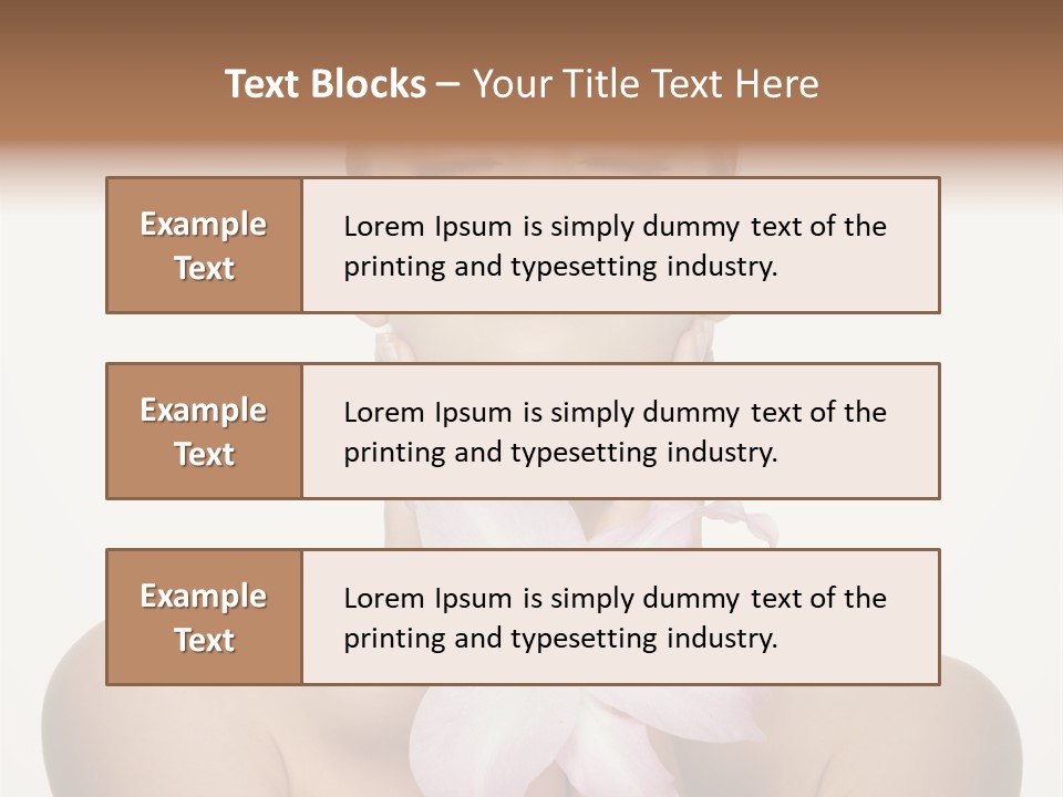 Skin Cosmetics Relaxation PowerPoint Template