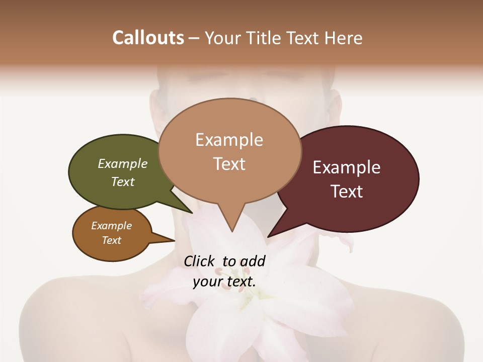 Skin Cosmetics Relaxation PowerPoint Template