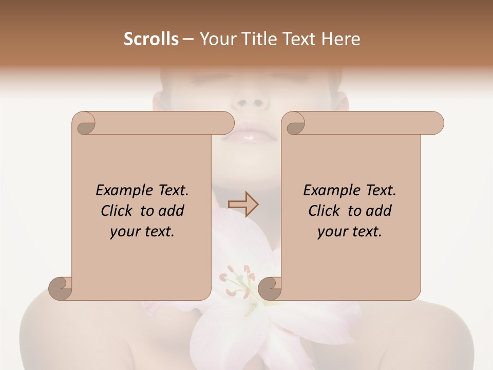 Skin Cosmetics Relaxation PowerPoint Template