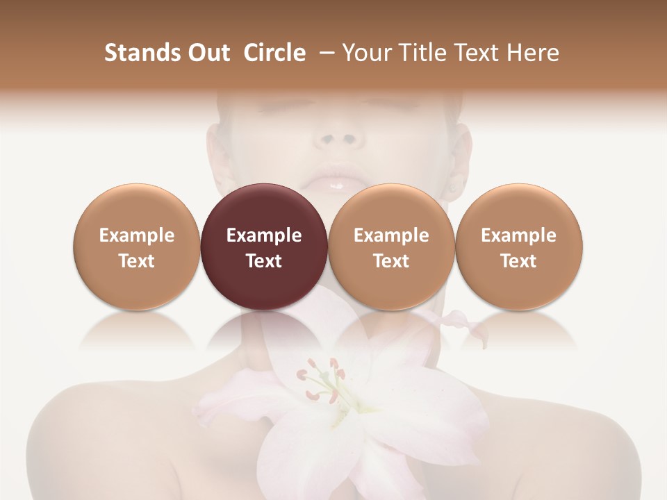 Skin Cosmetics Relaxation PowerPoint Template