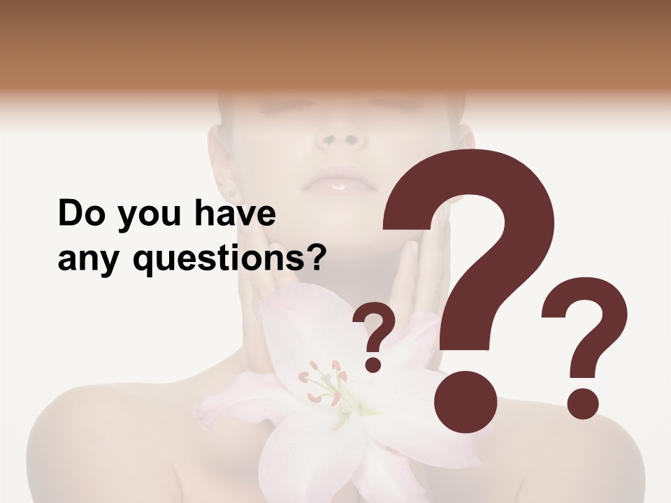 Skin Cosmetics Relaxation PowerPoint Template