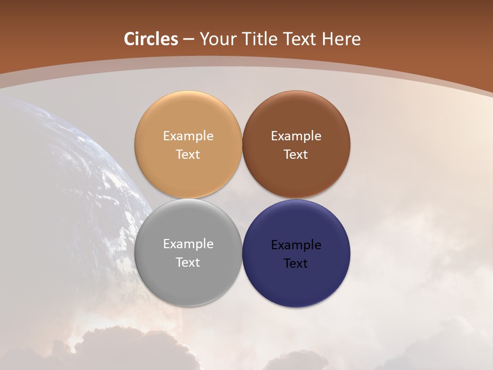 Fantastic Awe Disaster PowerPoint Template