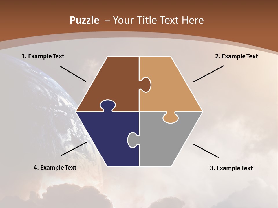 Fantastic Awe Disaster PowerPoint Template