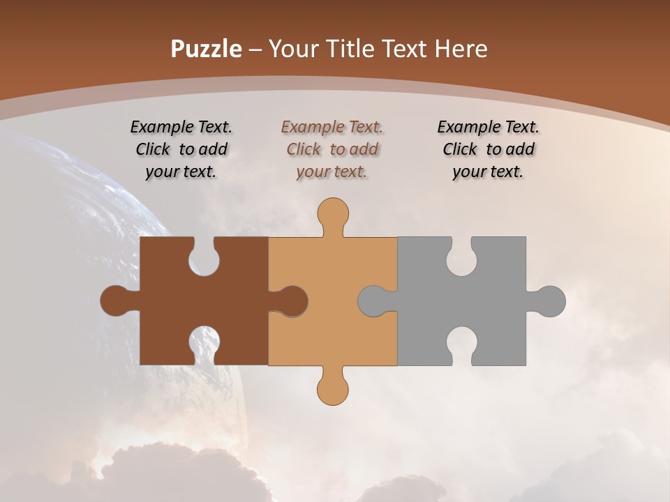 Fantastic Awe Disaster PowerPoint Template