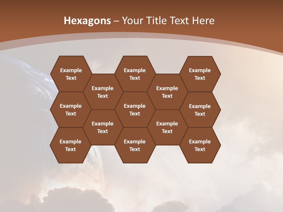 Fantastic Awe Disaster PowerPoint Template