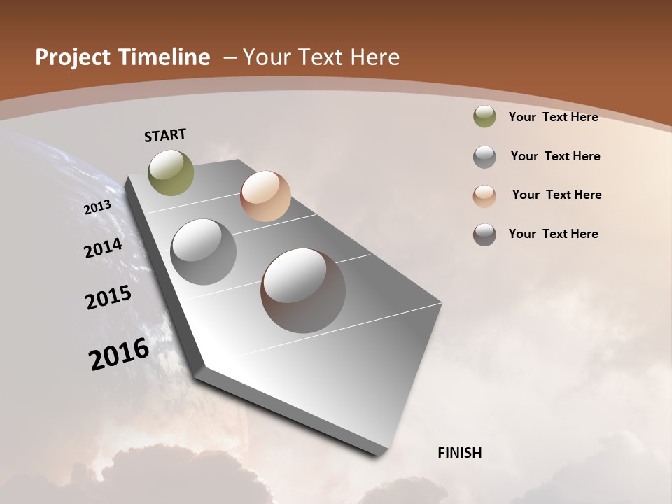 Fantastic Awe Disaster PowerPoint Template