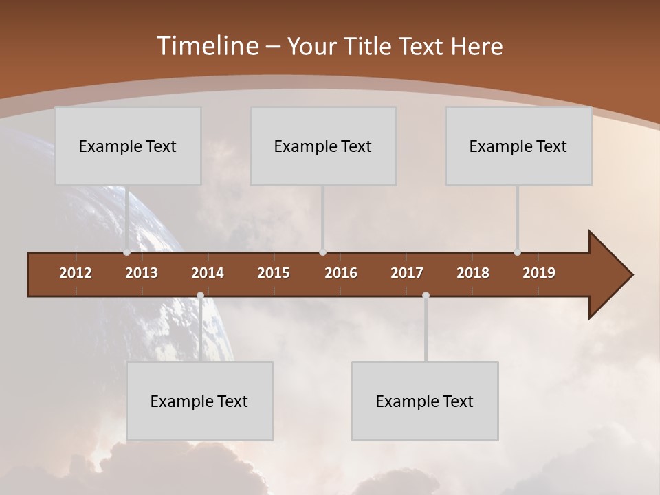 Fantastic Awe Disaster PowerPoint Template