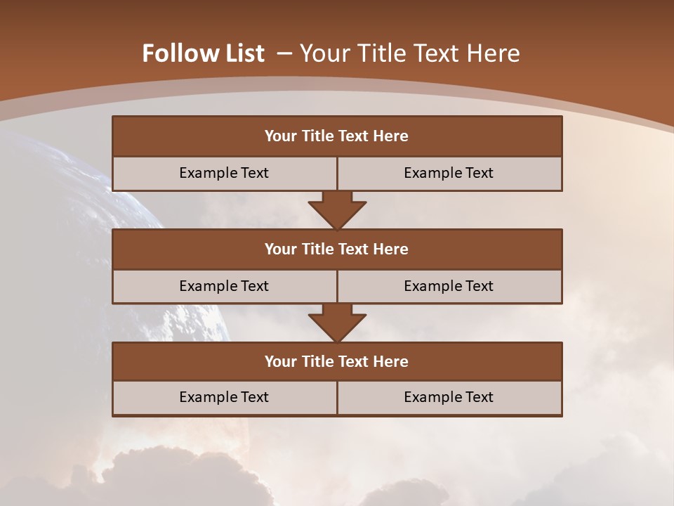 Fantastic Awe Disaster PowerPoint Template