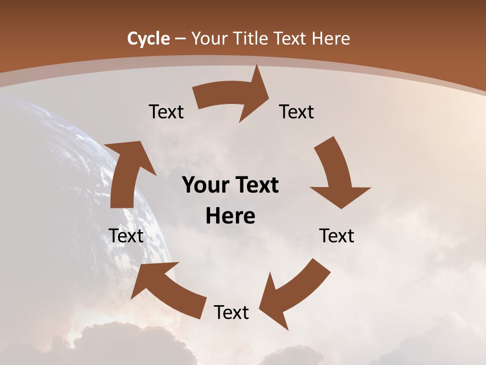 Fantastic Awe Disaster PowerPoint Template