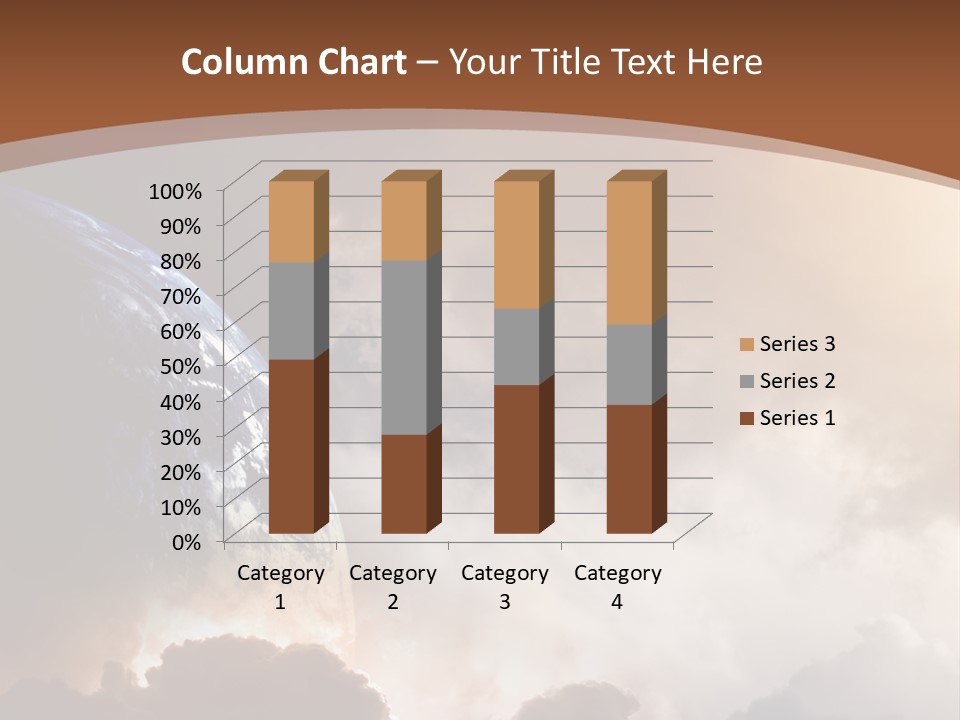 Fantastic Awe Disaster PowerPoint Template