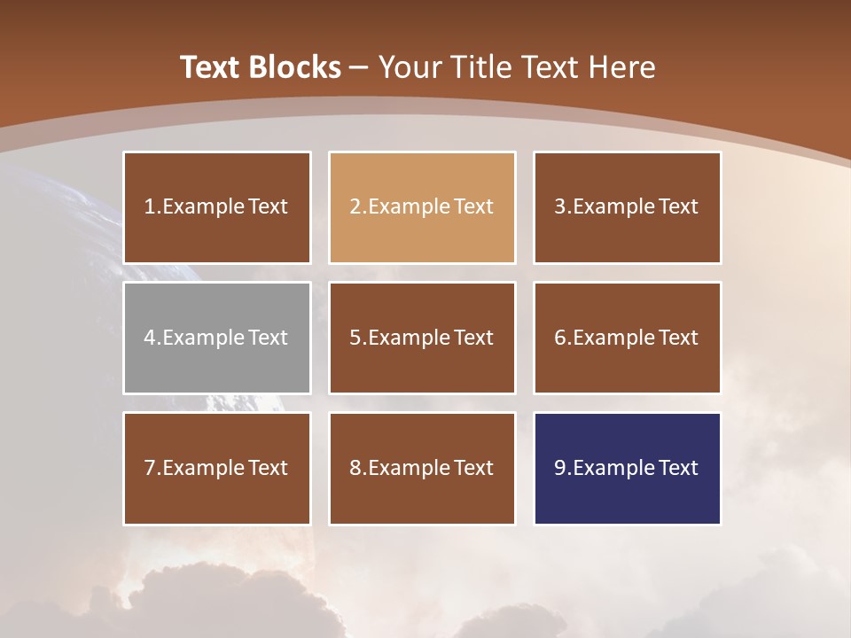 Fantastic Awe Disaster PowerPoint Template