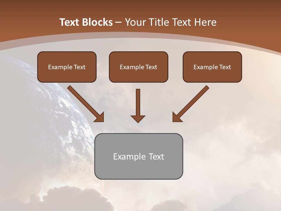 Fantastic Awe Disaster PowerPoint Template