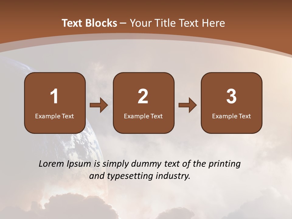 Fantastic Awe Disaster PowerPoint Template