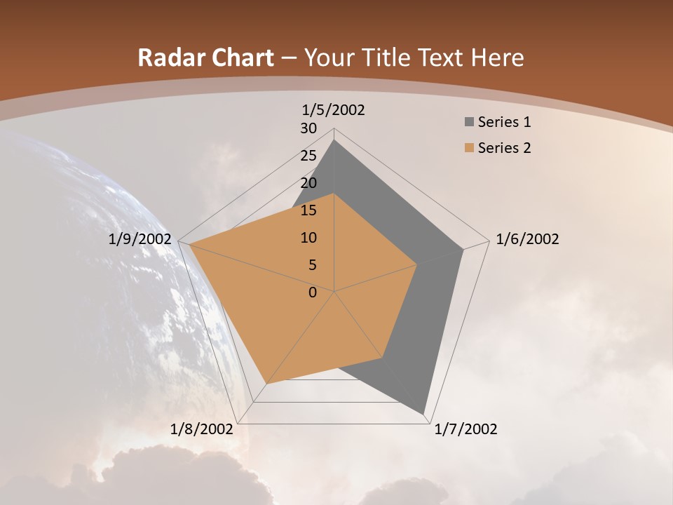Fantastic Awe Disaster PowerPoint Template