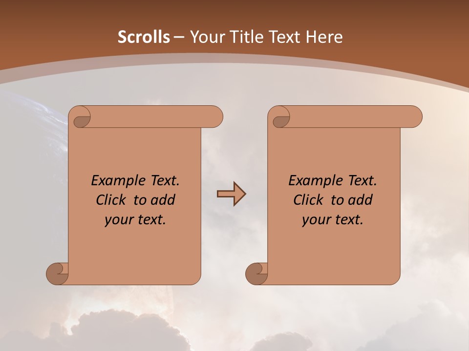 Fantastic Awe Disaster PowerPoint Template