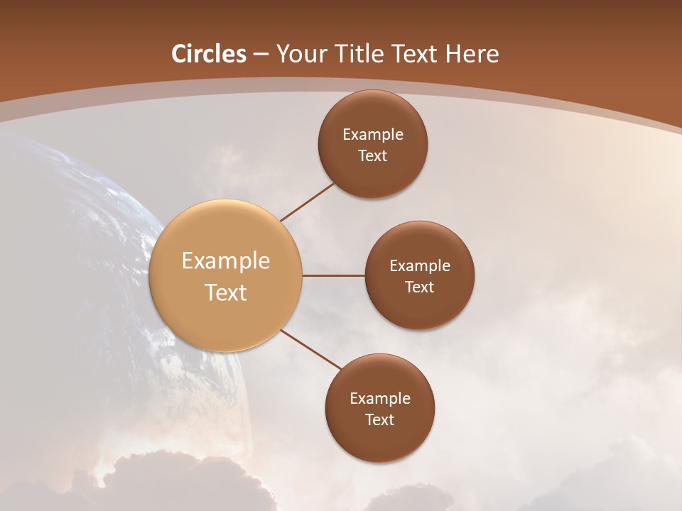 Fantastic Awe Disaster PowerPoint Template