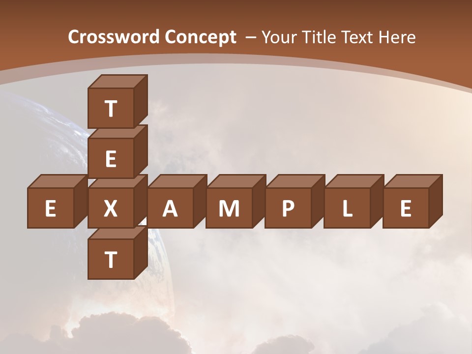 Fantastic Awe Disaster PowerPoint Template