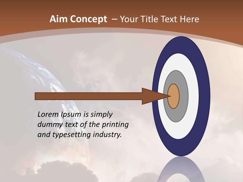 Fantastic Awe Disaster PowerPoint Template