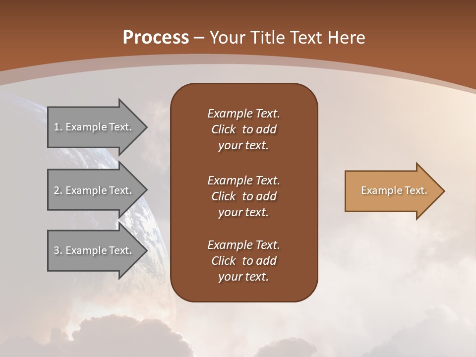 Fantastic Awe Disaster PowerPoint Template