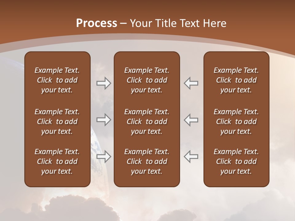 Fantastic Awe Disaster PowerPoint Template