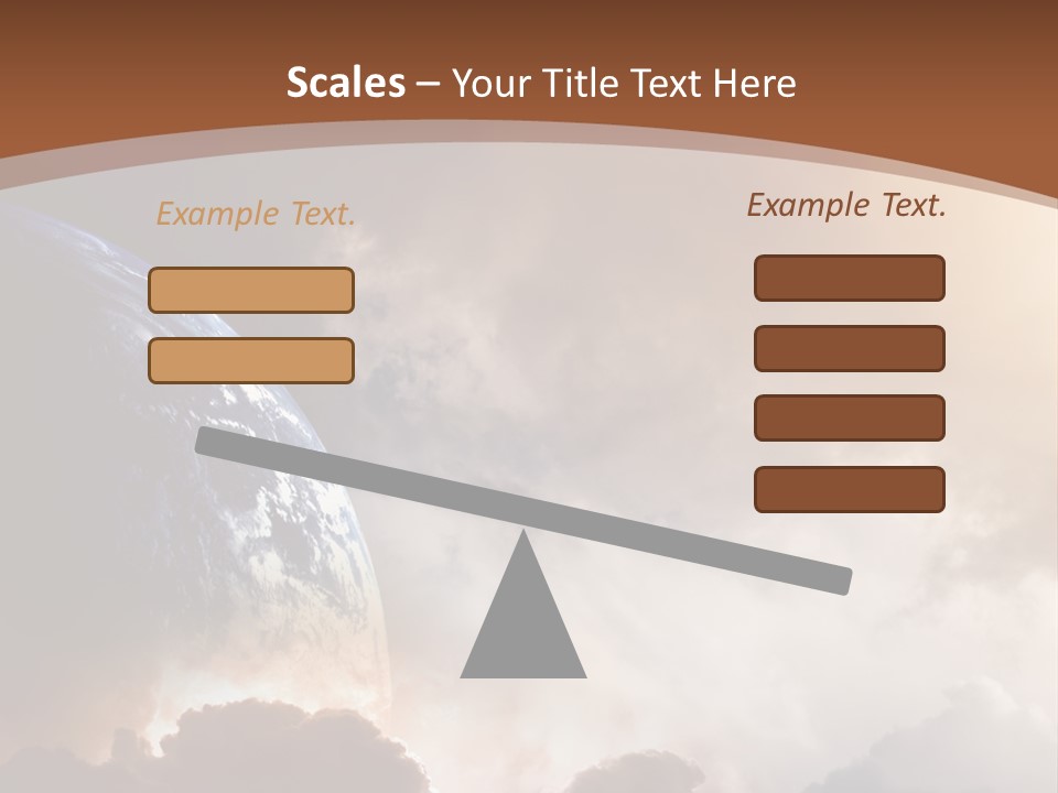 Fantastic Awe Disaster PowerPoint Template