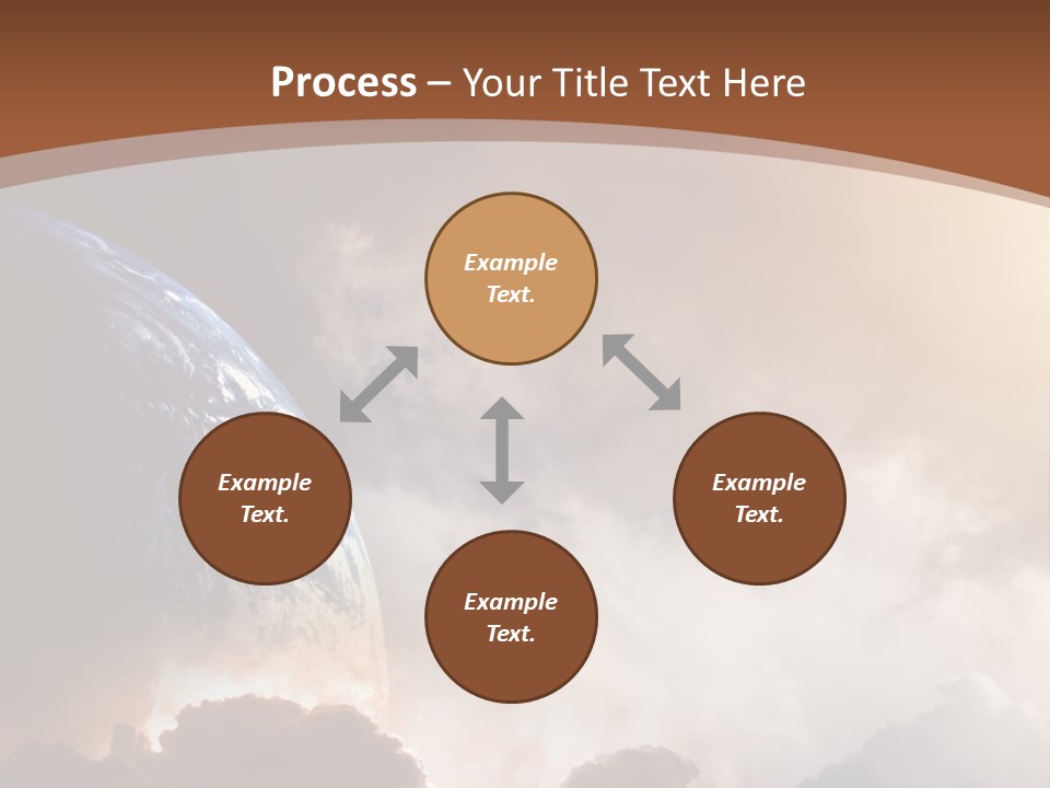 Fantastic Awe Disaster PowerPoint Template