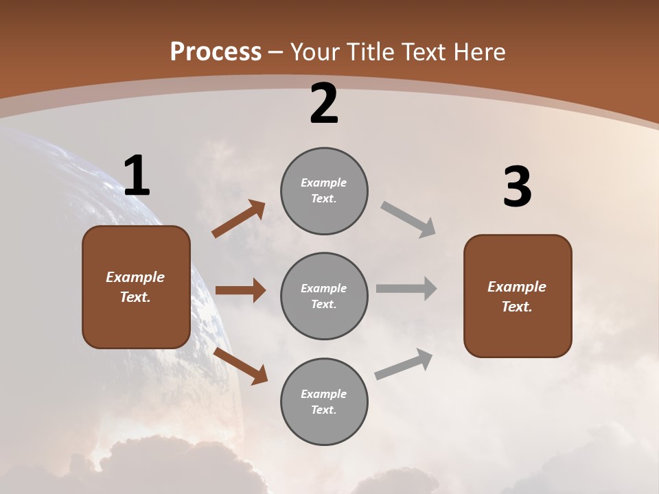 Fantastic Awe Disaster PowerPoint Template