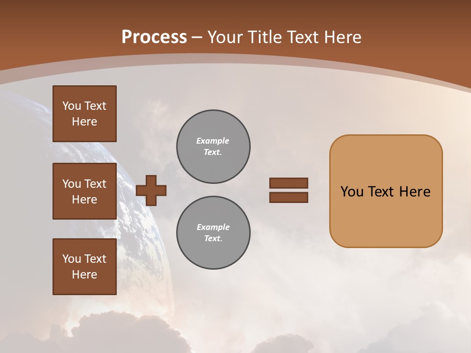 Fantastic Awe Disaster PowerPoint Template