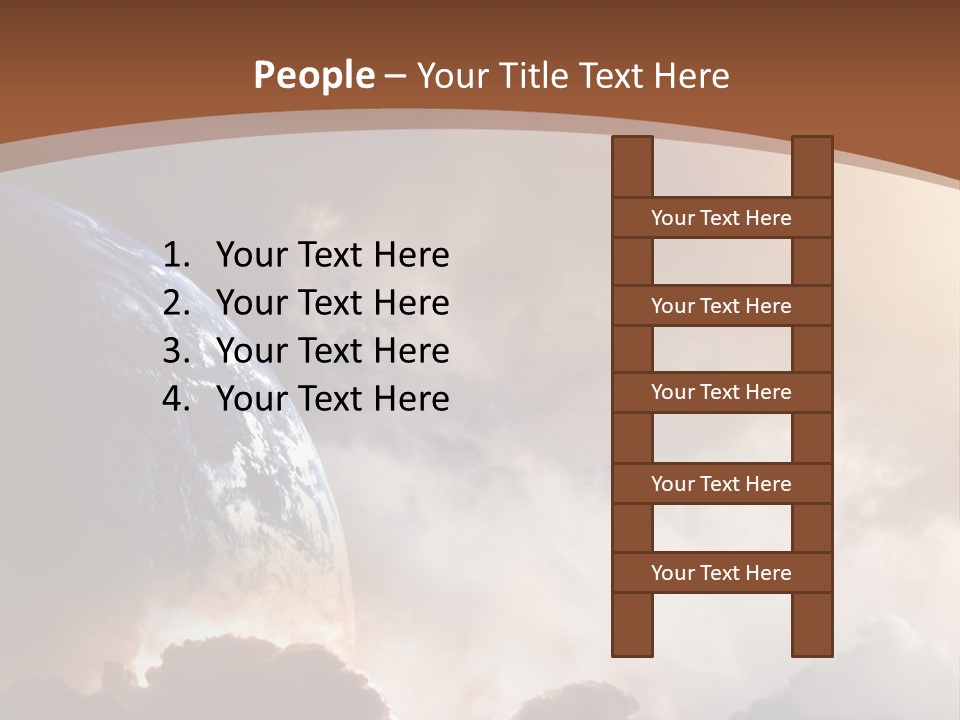 Fantastic Awe Disaster PowerPoint Template