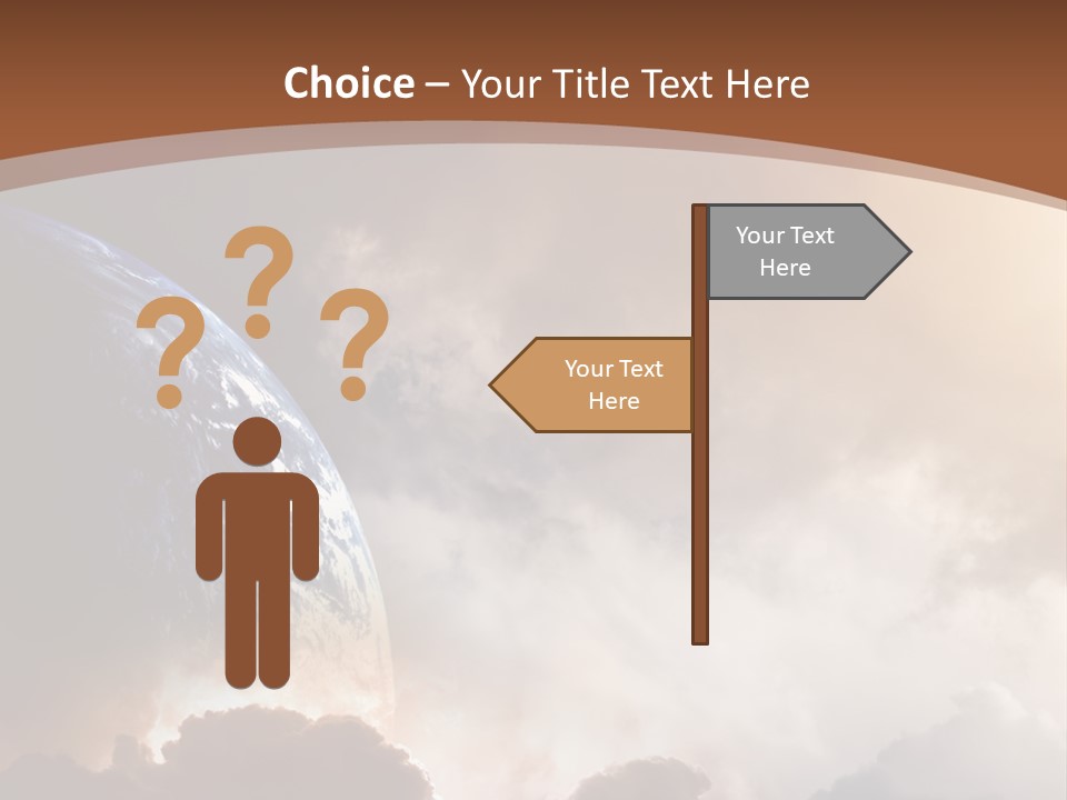 Fantastic Awe Disaster PowerPoint Template