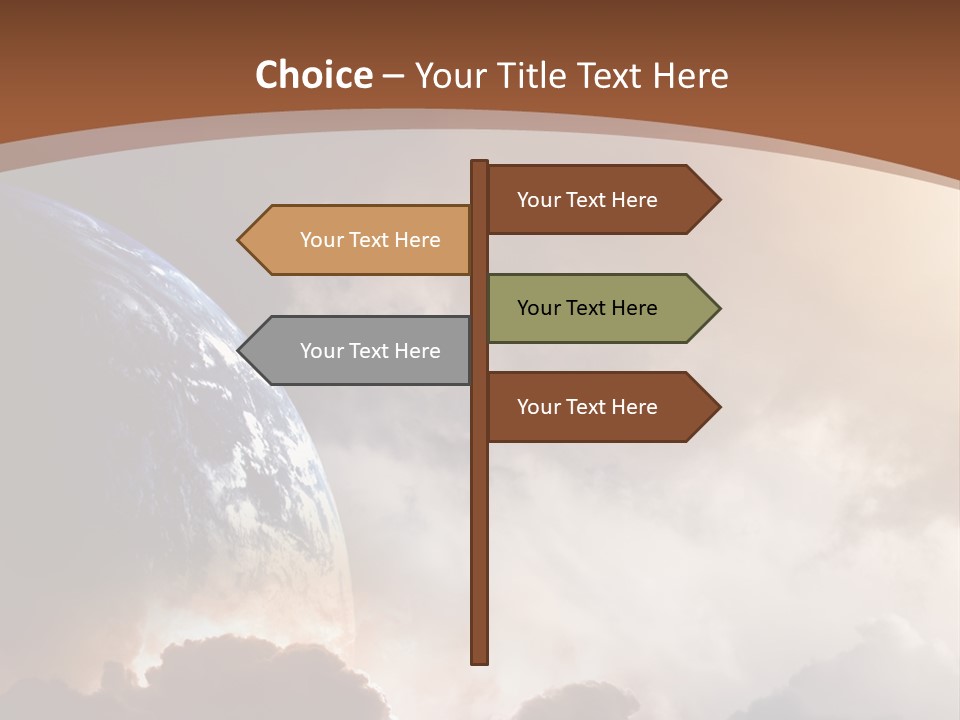 Fantastic Awe Disaster PowerPoint Template