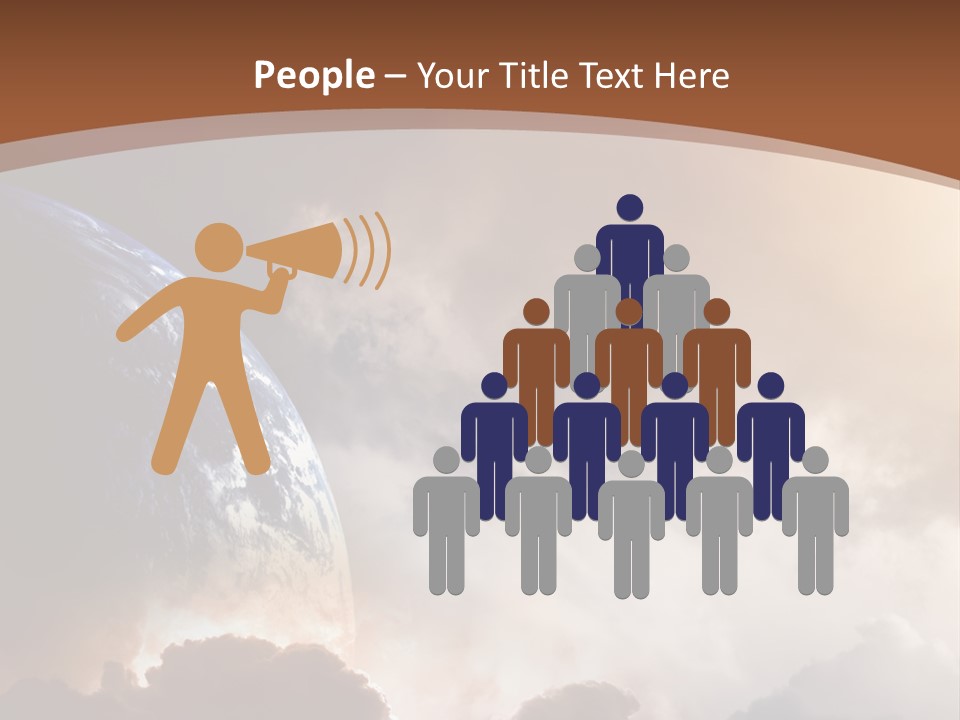 Fantastic Awe Disaster PowerPoint Template