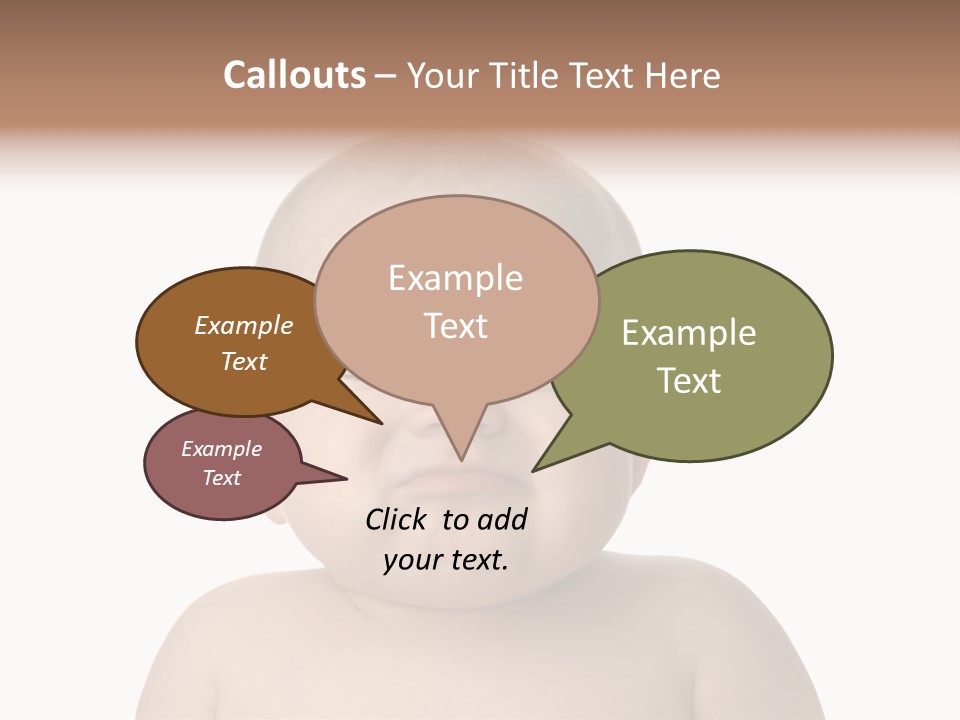 Emotion Sad Kid PowerPoint Template