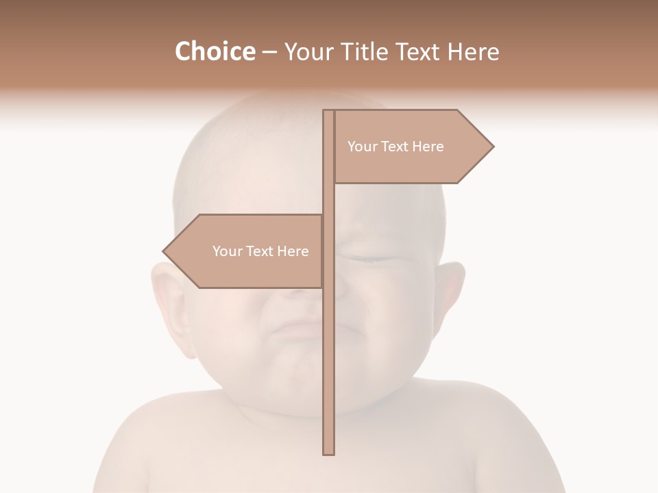 Emotion Sad Kid PowerPoint Template