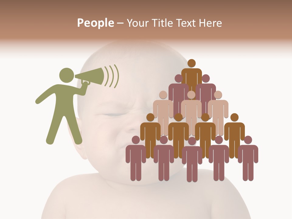 Emotion Sad Kid PowerPoint Template