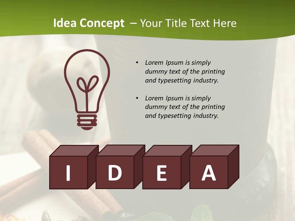 Food Food Ingredient Condiment PowerPoint Template
