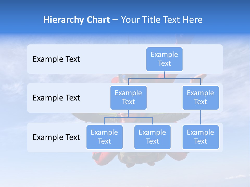 Jumpsuit Skydiving Courage PowerPoint Template