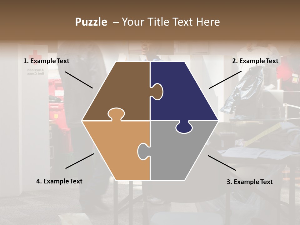 Earthquake Greet Donation PowerPoint Template