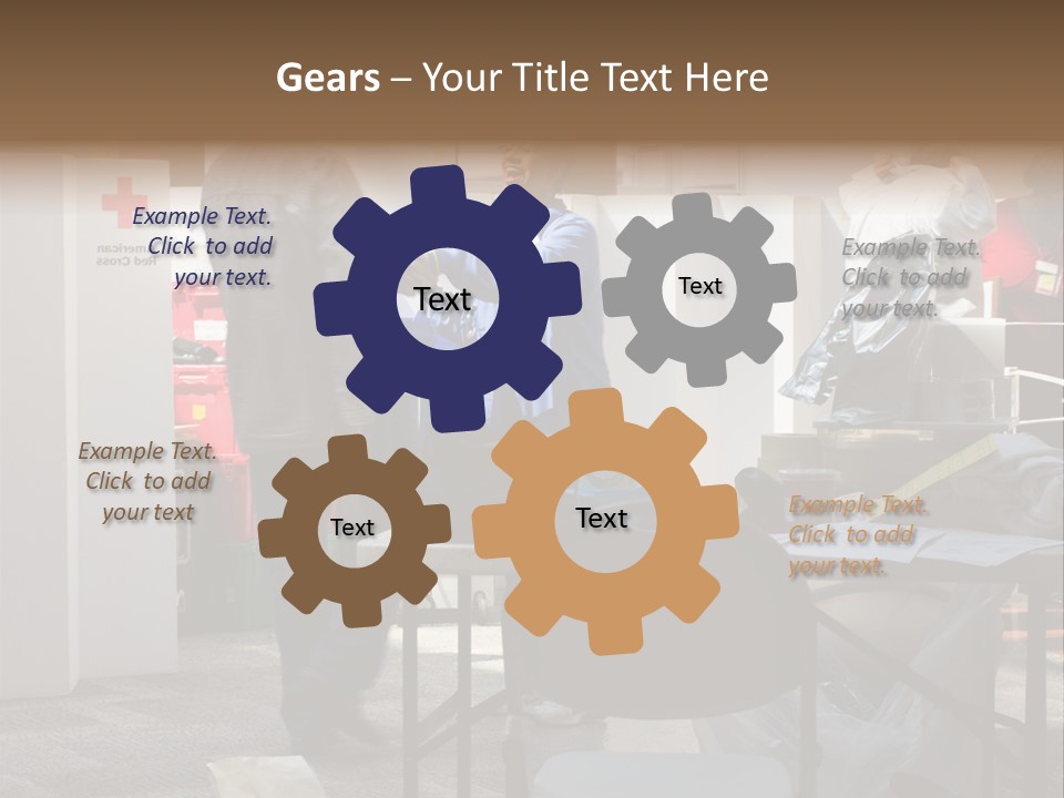 Earthquake Greet Donation PowerPoint Template