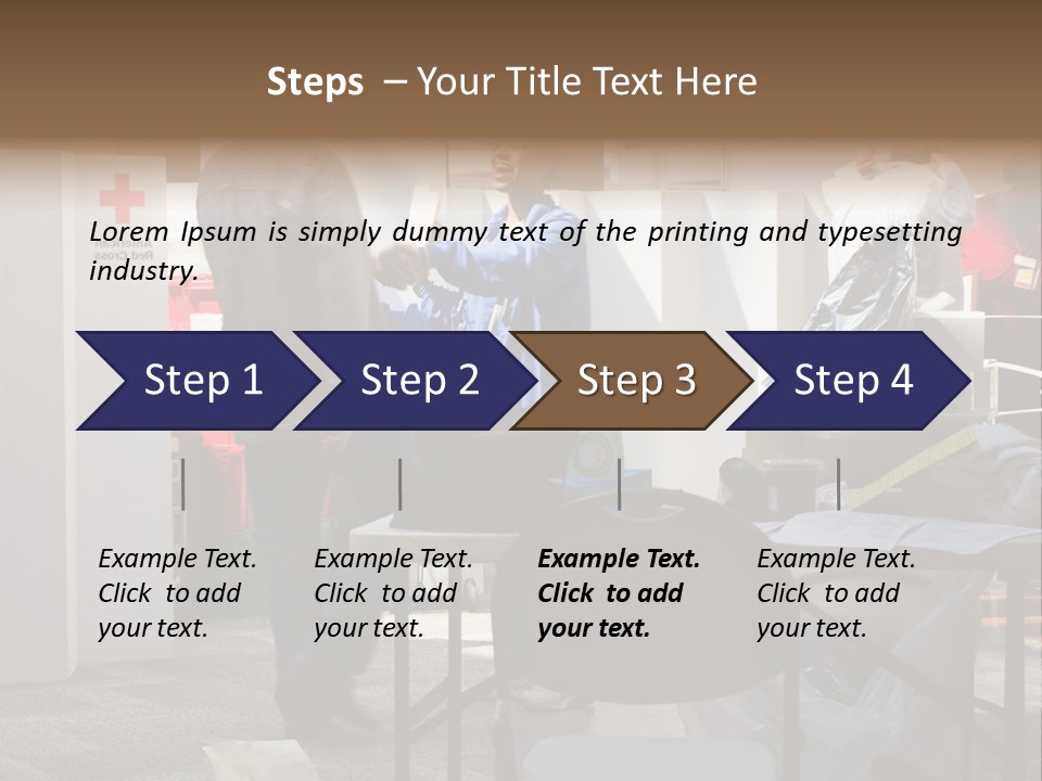 Earthquake Greet Donation PowerPoint Template