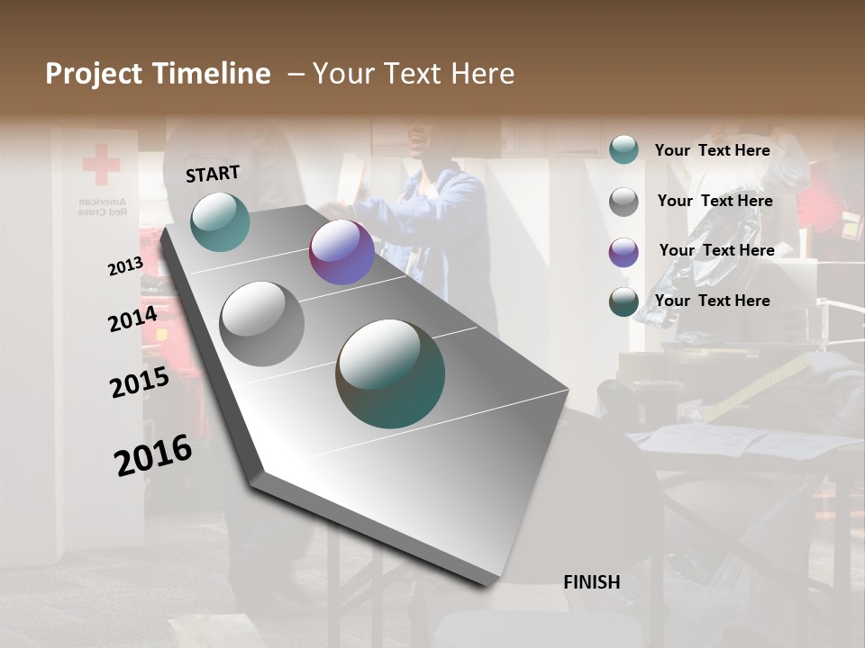 Earthquake Greet Donation PowerPoint Template