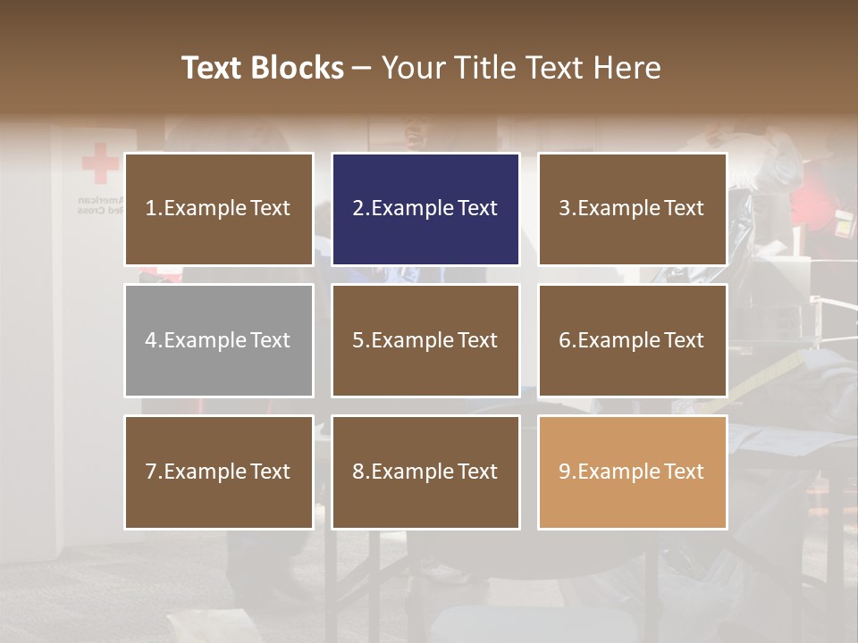 Earthquake Greet Donation PowerPoint Template