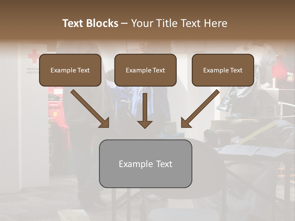 Earthquake Greet Donation PowerPoint Template
