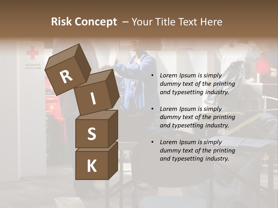 Earthquake Greet Donation PowerPoint Template