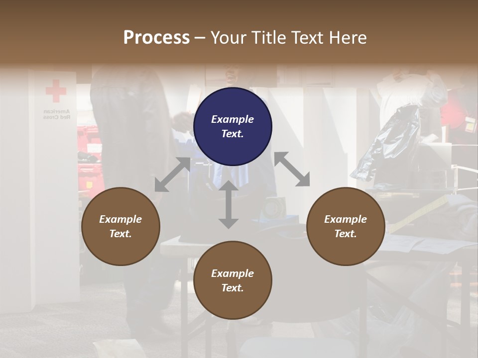 Earthquake Greet Donation PowerPoint Template