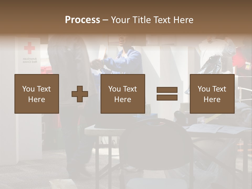 Earthquake Greet Donation PowerPoint Template