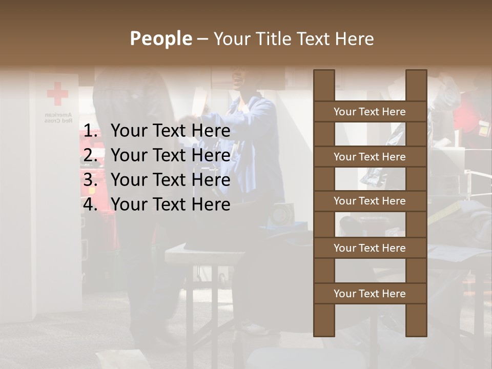 Earthquake Greet Donation PowerPoint Template